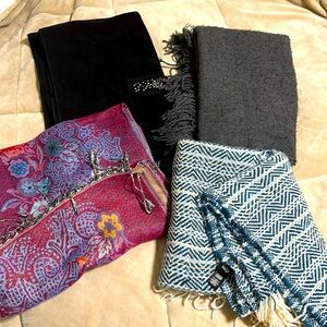 3/$25 Bundle of shawls.